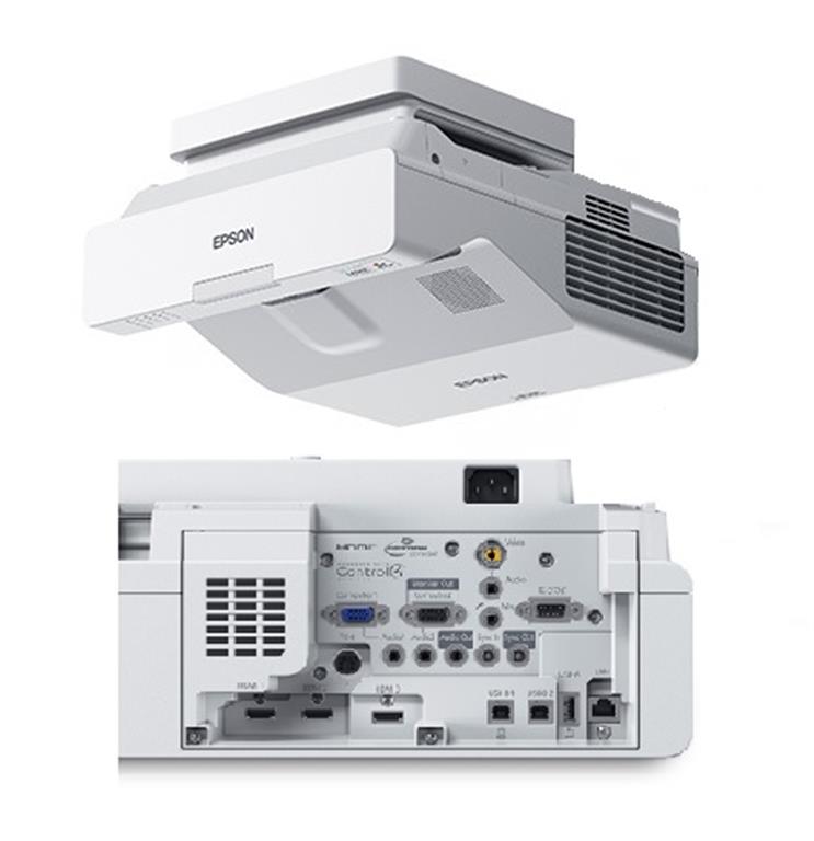 PROYECTOR EPSON BRIGHT LINK 725WI, 4000 LUMENES, WXGA, LASER