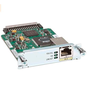 Cisco hwic-1fe 1 puerto Fast Ethernet de alta velocidad tarjeta de WIC