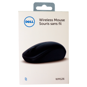 DELL Mouse Wireless WM126 Black USB Dongle