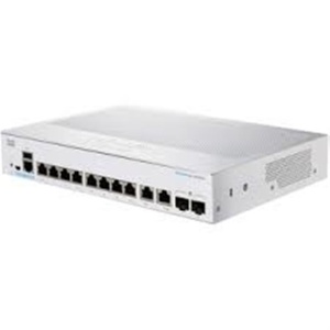 CBS250 Smart 8-port GE, Partial PoE, Ext PS, 2x1G Combo
