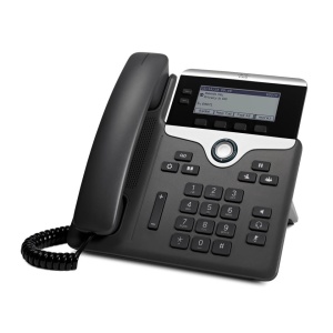 Cisco IP Phone 7821 – VoIP phone – SIP, SRTP – 2 lines