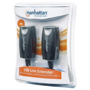 MANHATTAN USB line extender, 196ft/60m