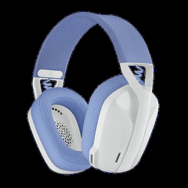 LOGITECH G435 LIGHTSPEED WIRELESS Gaming Headset – BLANCO - Teclu