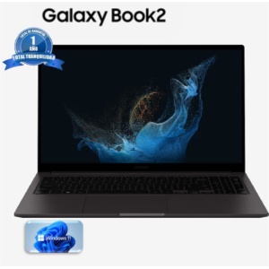 NB SAMSUNG GALAXY BOOK 2, CORE™ i5-1235U-1.3GHZ, RAM 8GB, SSD 512GB, PANT. 15.6″, BLUETOOH, WI-FI 6,