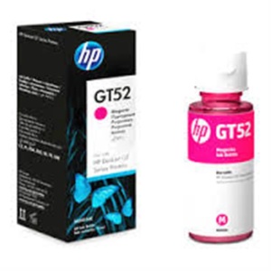 BOTELLA DE TINTA HP COLOR MAGENTA GT52 PARA HP GT 5810/5820, INK TANK 315/415,SMART TANK 500/515/530