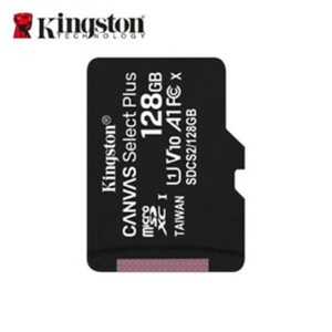 MEMORY CARD KINGSTON 128GB microSDHC/SDXC Canvas Select Plus 100R/85R CL10 UHS-I