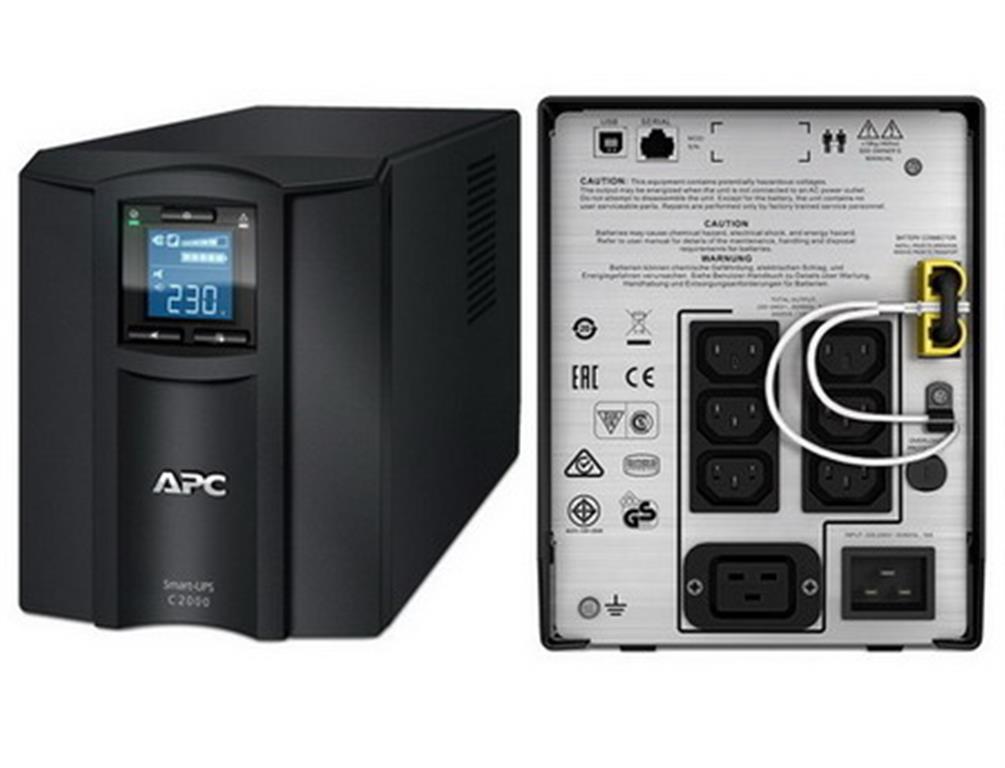 APC SMART-UPS C 2000VA 230V TOWER, PANTALLA LCD - Teclu