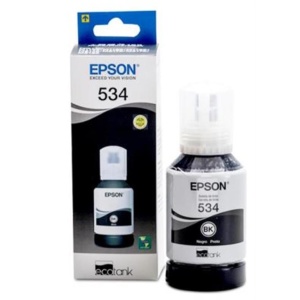 Botella de tinta negra Epson® para impresoras M1100, M1120, M1180, M2170, M3170