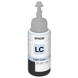 Botella de tinta light cyan Epson® para L800
