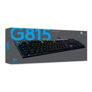 G815 LIGHTSYNC RGB Mechanical Gaming Keyboard – GL Tactile
