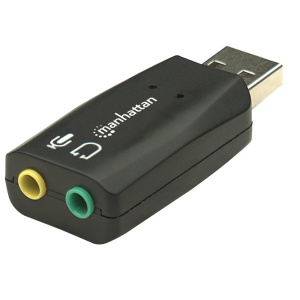 Adaptador de Audio 3-D USB de Alta Velocidad
