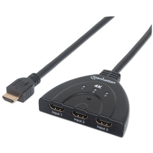 4K Conmutador HDMI de 3 puertos
